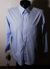 STAFFORD Bluer Long Sleeve Dress Shirt Men's Size 17/34-35
