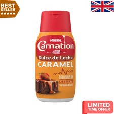 Dulce De Leche Caramel Sauce 450g - Gluten Free Indulgence in a Squeeze Bottle