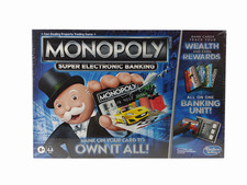 Monopoly Super Electronic Banking Board Game Electronic Banking Unit NEW