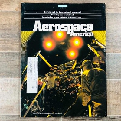Aerospace America Magazine June 1989 Upper Atmosphere Research Satellite Space