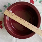 New FIESTA 1.25 Quart Serving Bowl in retired Cinnabar Red—8.25”—40 oz—USA Made