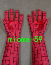 No Straps Short/Long The Amazing Spider-Man 2 Gloves Spiderman Accessory Gift