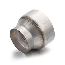 Exhaust Adapter Connector Exhaust Pipe Reducer 4" Overall 3" OD to 5" OD