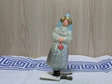 Very Rare Antique Vintage Soviet USSR Glass Xmas Christmas Ornament - Princess