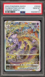2023 ポケモンカード Mewtwo VSTAR #GG44 PSA 10 eBay Auction Item 135362056134 Tcg Cards 2023 Pokemon Sword