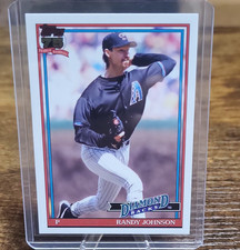 Topps Series 1 1991 Insert Randy Johnson #T91-67 Arizona Diamondbacks MLB Card