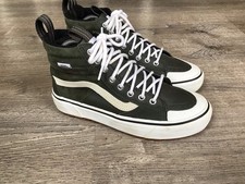 Vans Scotchgard Sk8-Hi Green Suede High Top S...