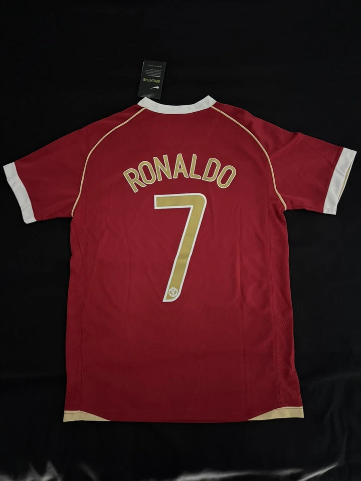 Maillot Manchester United Ronaldo n°7 Domicile – Saison 2006/2007 - Photo 1/4