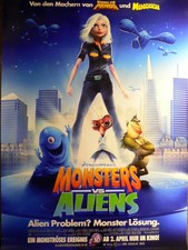 Monsters vs Aliens - Reese Witherspoon - Filmposter A1 84x60cm gerollt