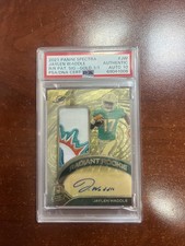 2021 Spectra - Miami Dolphins Rookie Patch Auto Jaylen Waddle #RRS-Gold 1/1!🔥🔥