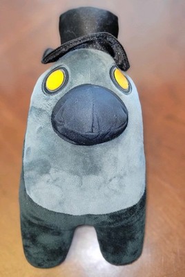 Among Us Toikido Plush Crew Mate Plague Doctor Crow with Top Hat 12 