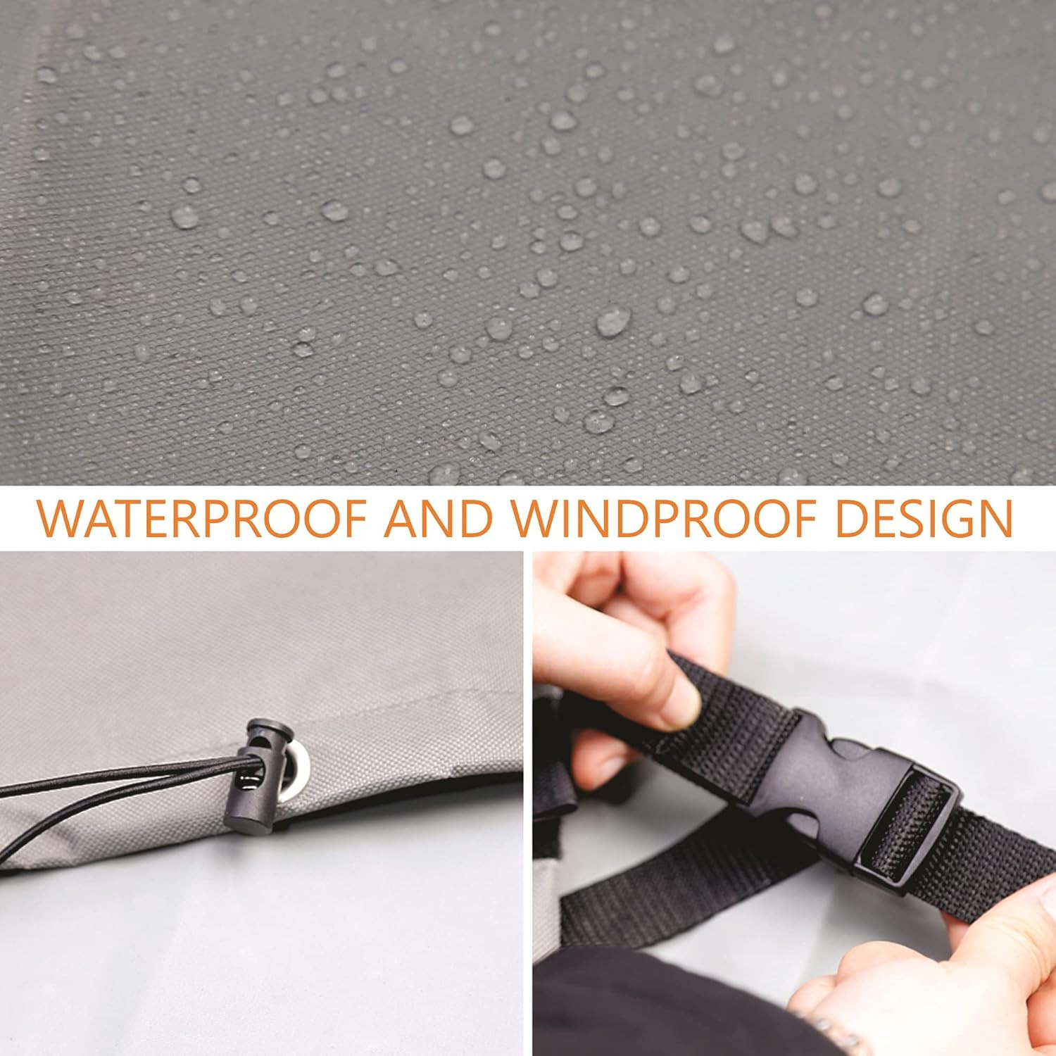 - Extra Thick Air Conditioner Cover for Outside Units - Durable Winter, Waterpro