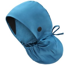Satin Lined Scrub Cap with Ponytail Pocket Adjustable Surgical Cap with Sweat
