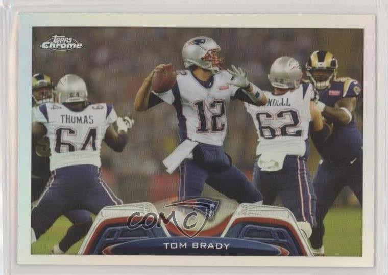 2013 Topps Chrome Refractor Tom Brady #50 2z8