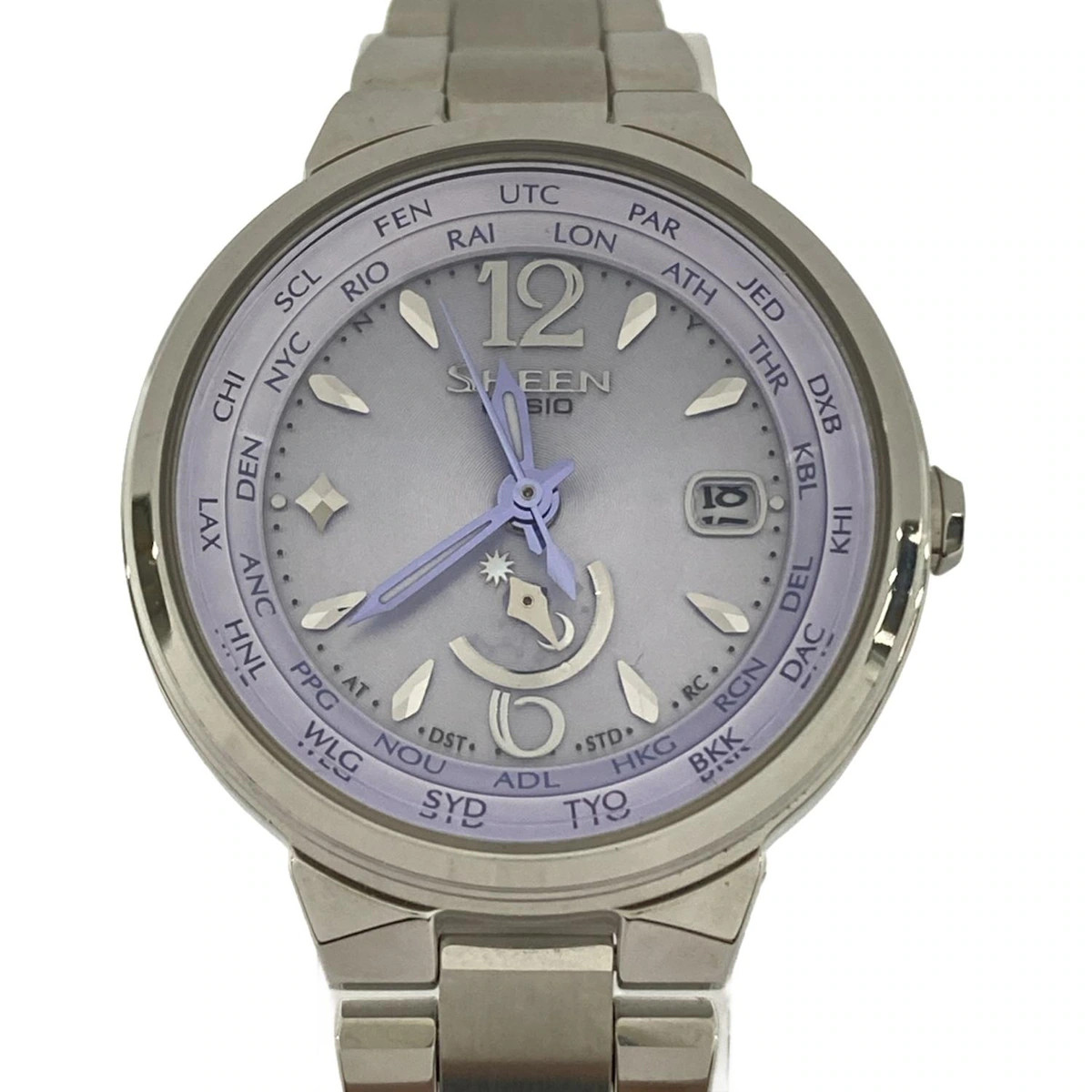 CASIO SHEEN SHW-1507 0******* Silver Women display picture 1