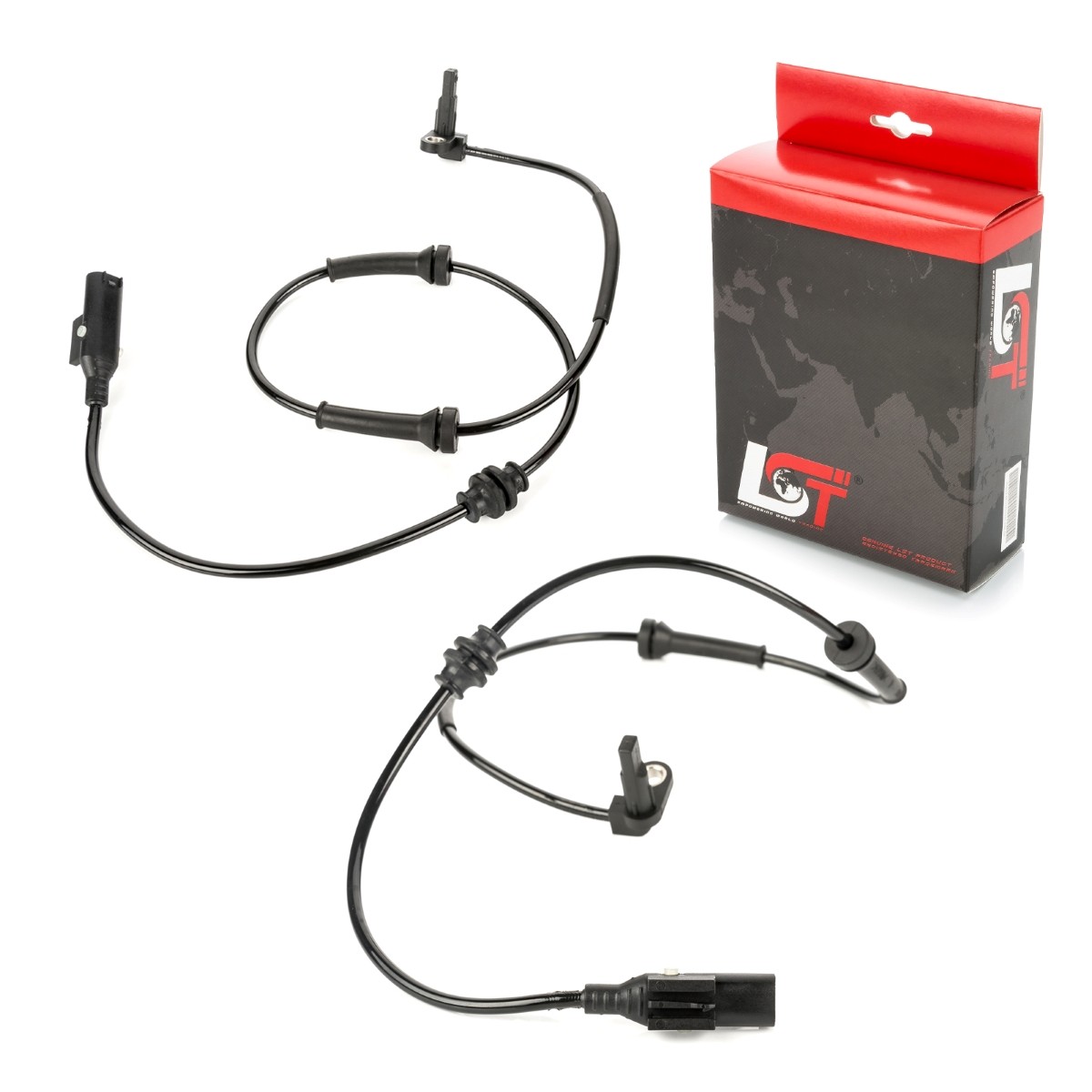 2x ABS Sensor Wheel Speed Sensor Front 51763164 for CITROEN NEMO AA