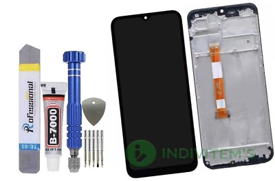 Für Oppo Realme C35 RMX3511 Display Komplettes Bildschirm LCD Rahmen