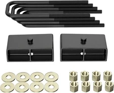 2" Rear Leveling / Lift Kit For 1995-2023 Toyota Tacoma 2WD 4WD Blocks + U-bolts