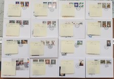 1981 - 1996 Liechtenstein Grand Lot de Plus 500 Enveloppes FDC la Période MF7275