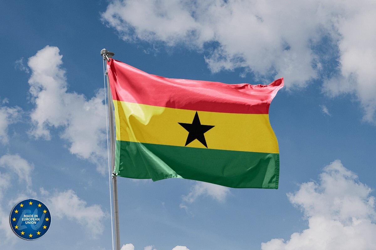 Flag of Ghana, Unique Design, 3x5 Ft / 90x150 cm size, EU Made | eBay
