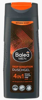 4066447749717 Balea Men Deep Sensation 4 w 1 Żel pod Prysznic 300 ml dm-drogerie