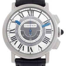 Cartier Rotonde W1556051 18k White Gold Silver dial 42mm Manual watch 11