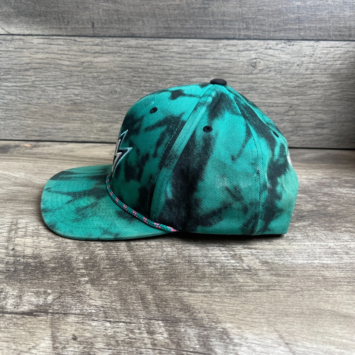 Mitchell & Ness Cap Men's One Size Green Tie Dye Adjustable