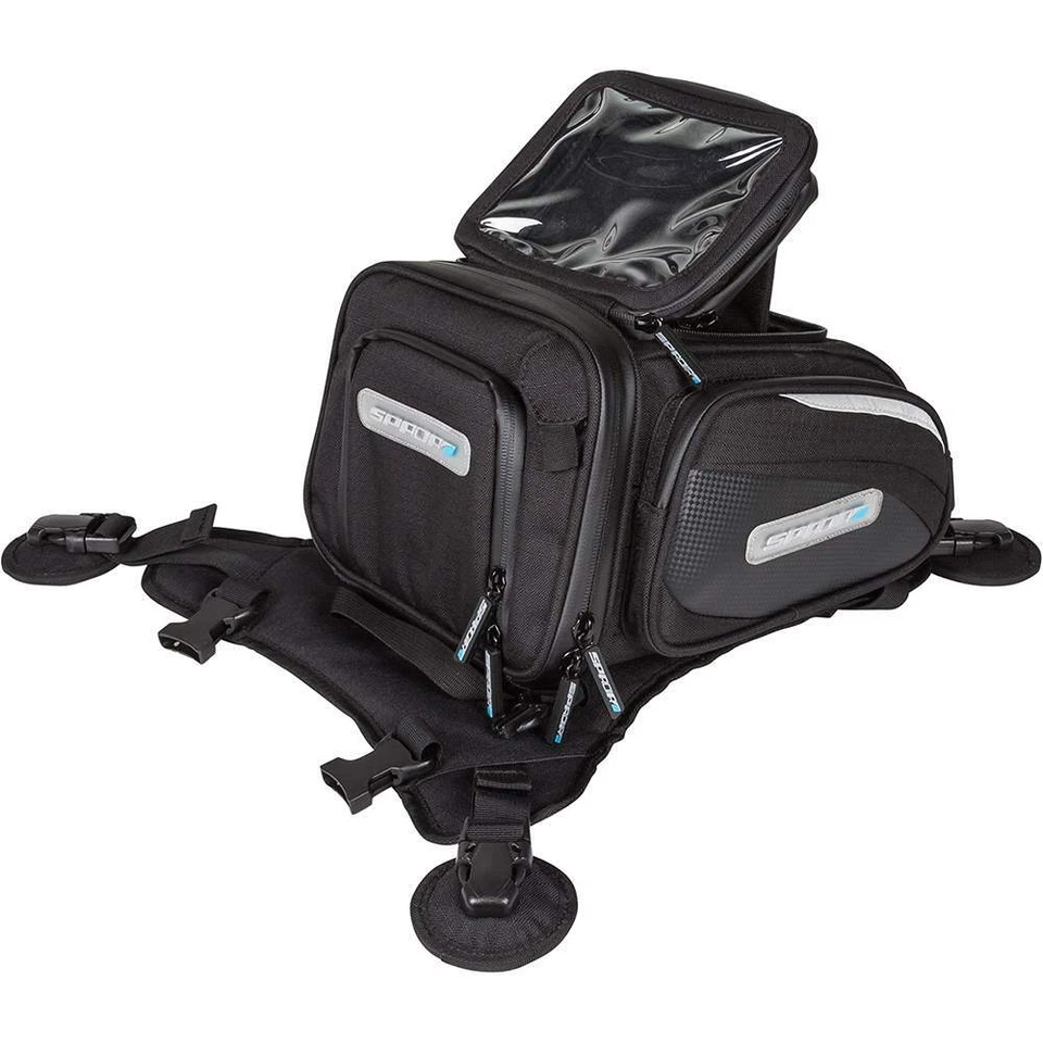Spada Water Resistant Midi Cargo Lok Motorcycle Motorbike Tank/Tail Bag - Black - image 4 of 4
