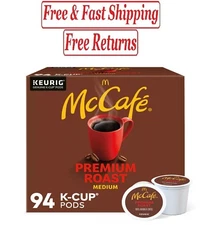 McCafe Premium Roast K-Cup Coffee Pods (94 ct.)