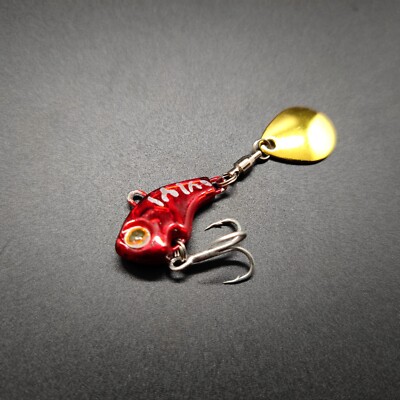 Jig Spinner Chatterbait Blade Wobbler Kunstköder Runner Barsch Forelle Bleikopf