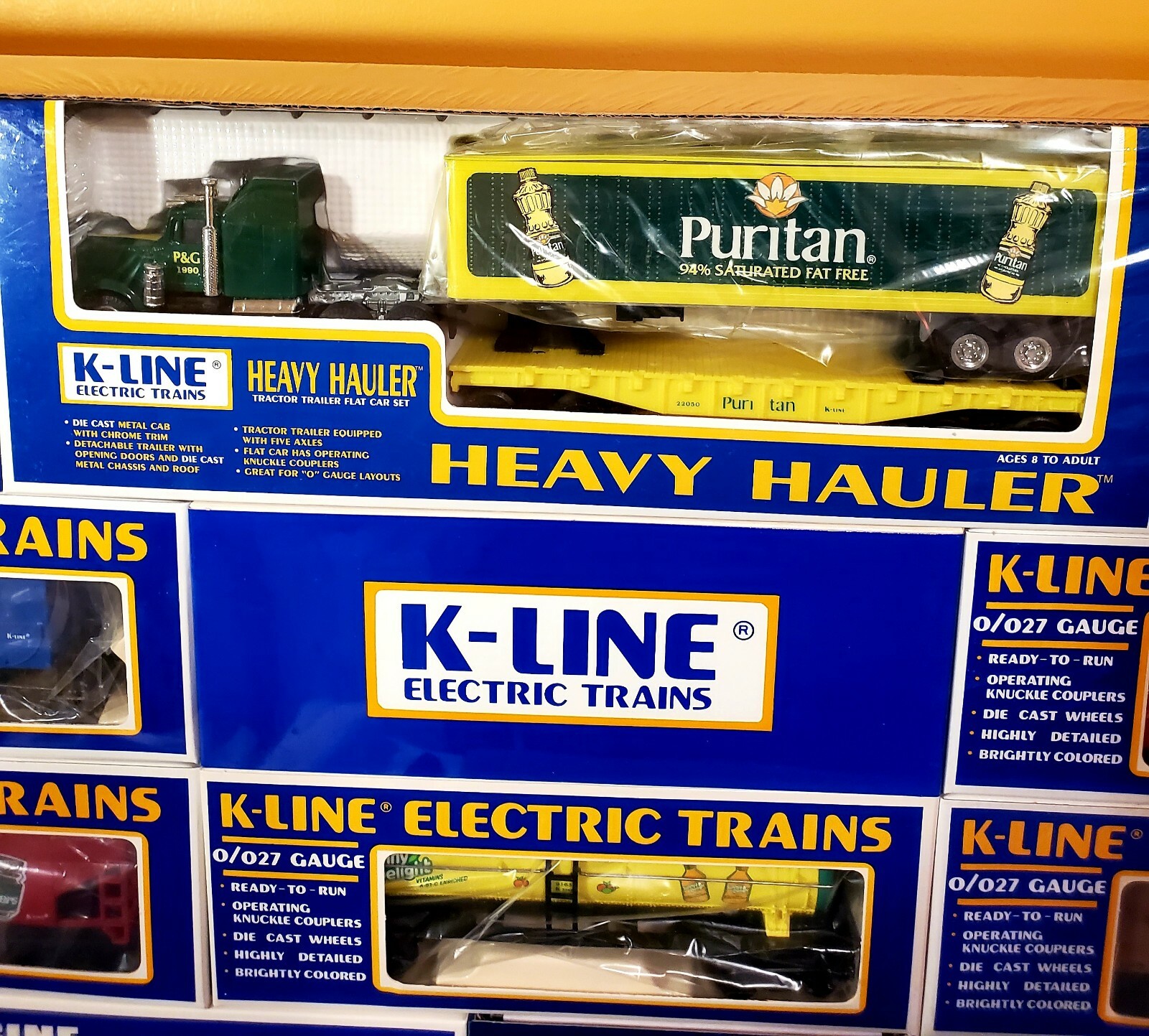 1990 Vintage KLine Electric Trains Limited Edition Collector's Train Set NIB eBay