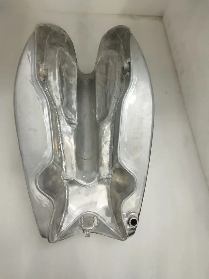 Ajuste para Kawasaki Z1-900 tanque de gasolina de aluminio 1972-1975 Foto 3 de 4