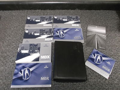 2006 Acura MDX Owner Owner's User Manual 3.5L Sport Utility Touring Tech xz