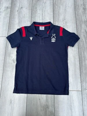 Nottingham Forest FC Polo T-Shirt | Macron Kit | Child 10 Years | Football Top - Image 1 of 4
