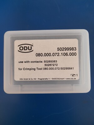ODU 080.000.072.106.000 Standard Circular Contacts Positioners