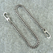 Steel Fob Pants Chain Bag Wallet Chains Keychains  Snap Hooks, 17.75 INCHES