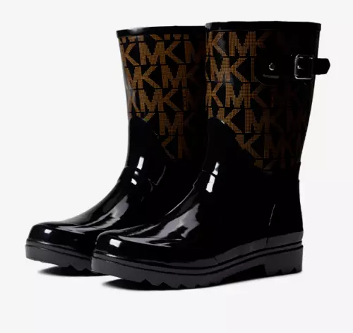 Michael kors logo rain boots sale