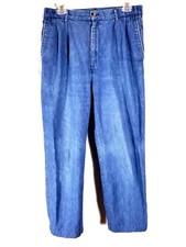 Lands' End Womens Blue Jeans Size 10