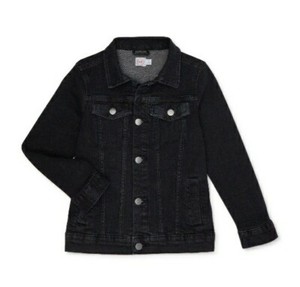 black denim jacket size 4