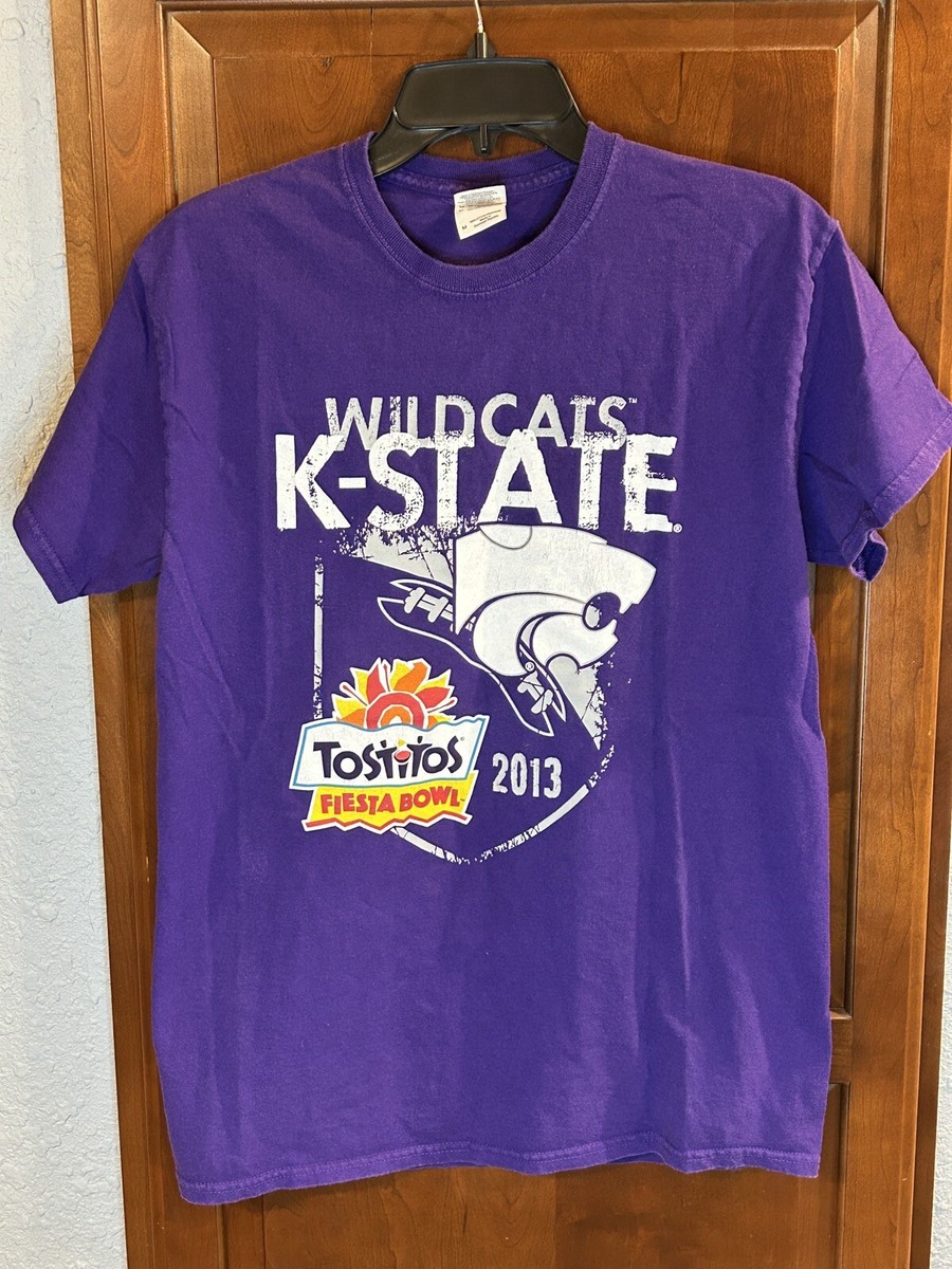 K-State Wildcats Fiesta Bowl 2013 Purple Graphic T-Shirt Adult