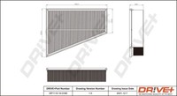 Dr!Ve+ DP1110.10.0160 Luftfilter FüR Ford, Volvo