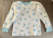 Vintage 1970s Carter's childrens cotton top 8 year winter sledding igloos