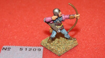 Citadel F4 Men at Arms Archer Bowman Empire Bretonnia Painted Metal with Bow GW