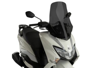 Puig Dark Smoke V-Tech Line Tourenscheibe Suzuki Burgman Street 125 EX 23-25