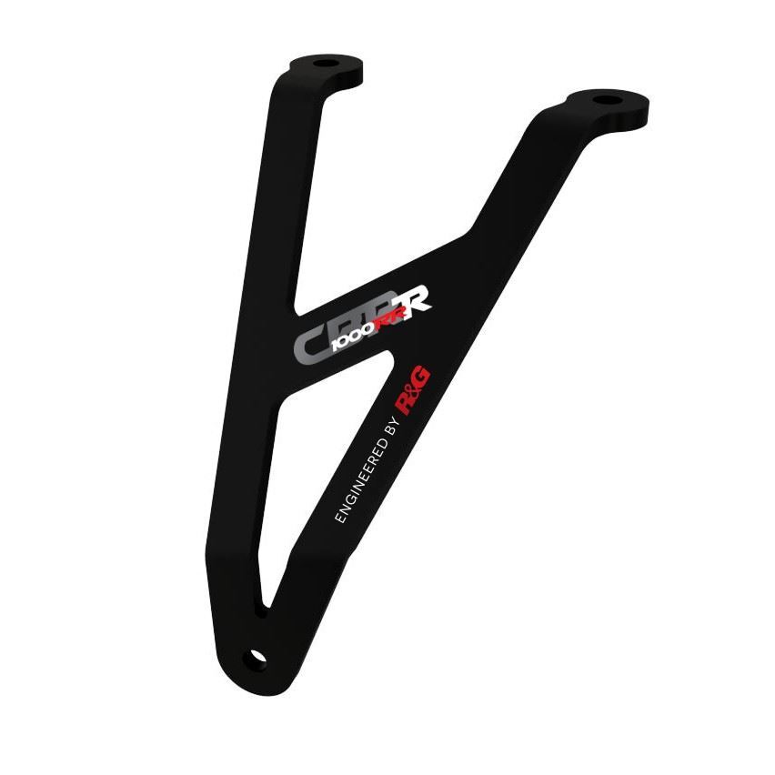 R&G Exhaust Hanger Blank Plate Kit Black Honda CBR1000RR-R Fireblade 2020 - 2023