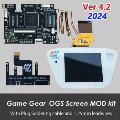 GG V4.2 LCD Highlight Screen Kit Low Power Consumption Fit For Sega Game Gear