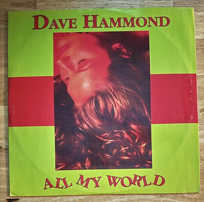 Dave Hammond - All My World 12'', Vinyl Record LP Italy TRD 1268