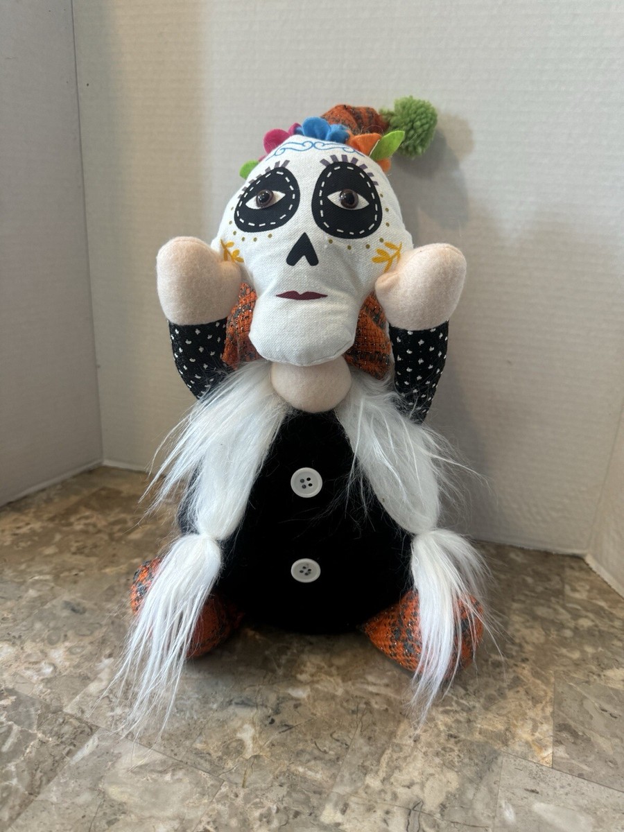 Fall Plush Sitting Gnome Skull Mask Harvest Pumpkin Patch 15