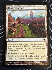 1x Rustic Clachan (34) Elspeth vs. Tezzeret LP MTG Magic the Gathering x1 MKE