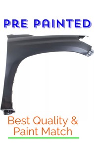 New PRE PAINTED Passenger RH Fender for 2014-2019 Toyota Tundra w Free